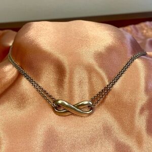 James Avery RETIRED Sterling Silver Infinity Necklace